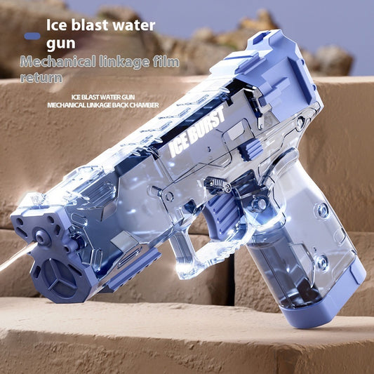 Children's Ice Burst Water Gun Toy Manual Continuous Firing