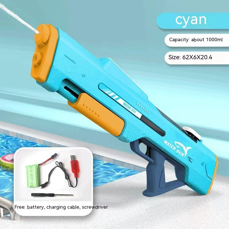 Full-automatic Water Gun Toy High-pressure Strong Electric Water Absorption AMT