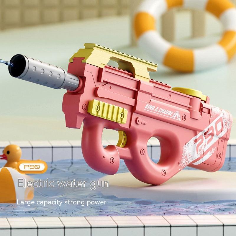 Electric Continuous Hair AUG Water Gun P90 High Pressure Toy